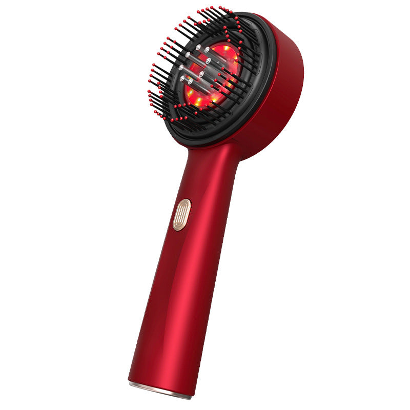 Scalp Massage Comb with Red Light Therapy and Essence Infusion